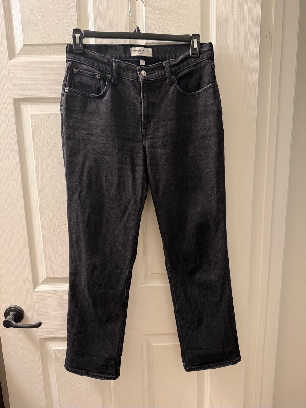 Abercrombie & Fitch 90s straight mid-rise curve love